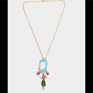 Betsey Johnson ISLAND TIME HULA PENDANT MULTI